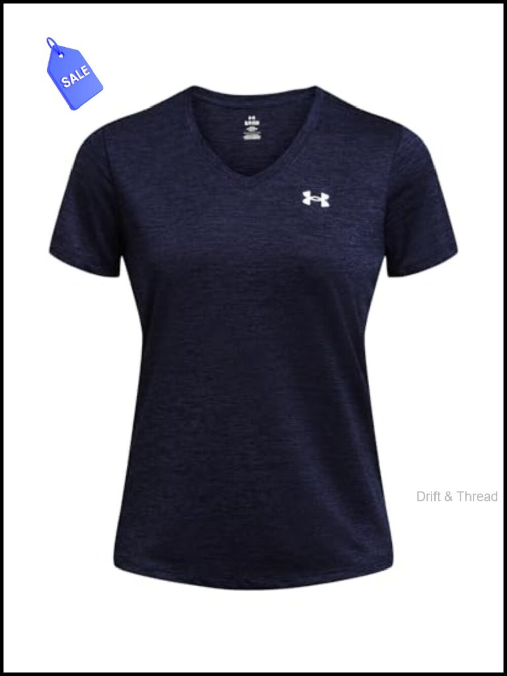 Under Armour Tech Twist V Neck Short Sleeve Active T-Shirt Regular Fit